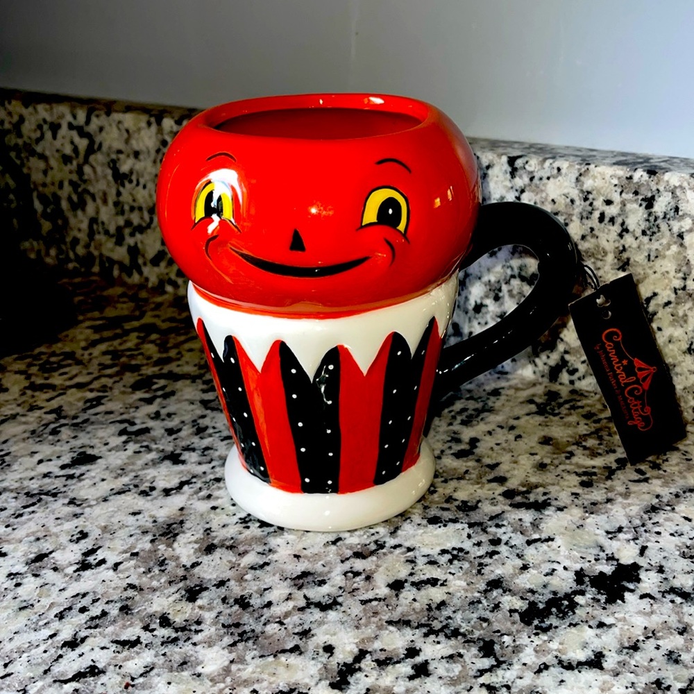 Johanna Parker Carnival Cottage Pumpkin mug